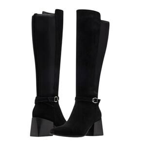 Blondo Waterproof Twyla Black Suede Boots – 8.5M